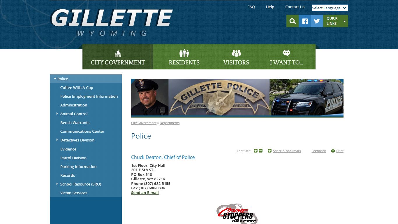 Police | Gillette, WY